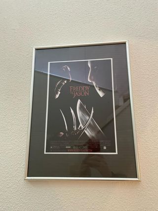 Cuadro película Freddy con Jason