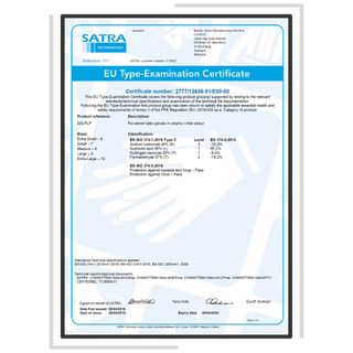 Guanti lattice senza polvere