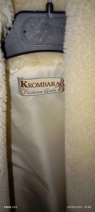 CHAQUETA VINTAGE DE PELO