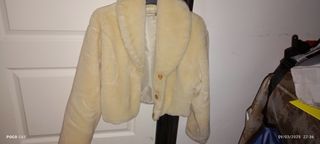 CHAQUETA VINTAGE DE PELO