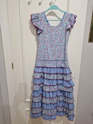 Traje de flamenca de niña