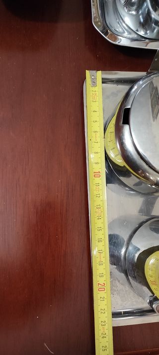 Juego de café. Acero inoxidable BRA