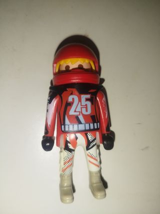 Playmobil piloto motos