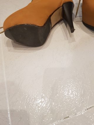 Botines de tacón