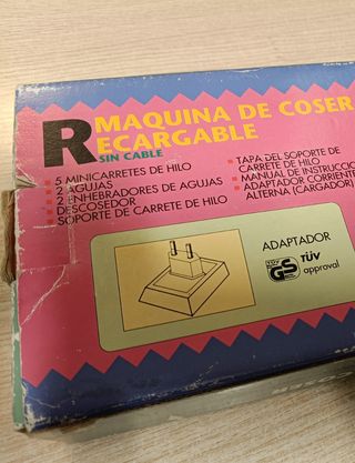 Maquina de coser de viaje