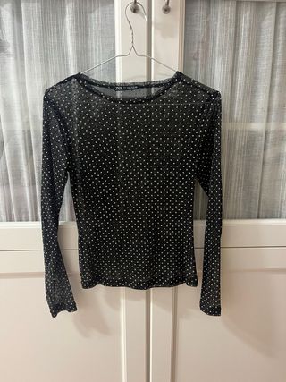Top transparente Zara