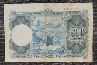 BILLETE ESPAÑA 500 PESETAS 