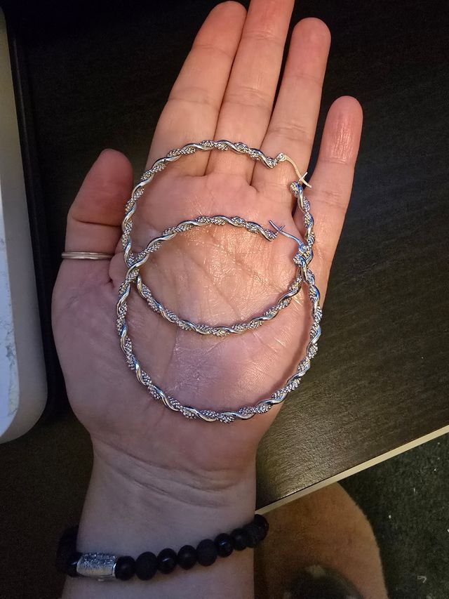 Pendientes en acero inoxidable