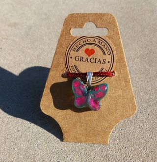 Colgante Mariposa artesanal