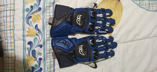 Guantes cuero moto berik xl