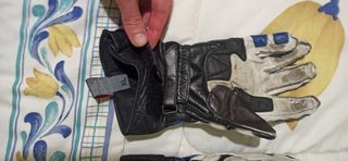 Guantes cuero moto berik xl