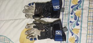 Guantes cuero moto berik xl