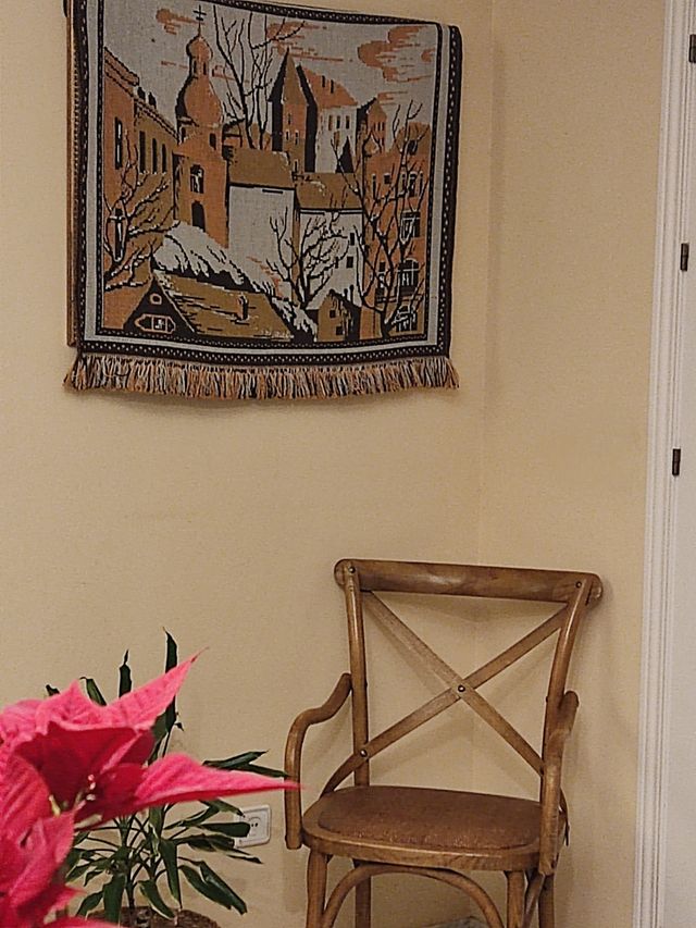 Alfombra de pared tapiz vintage