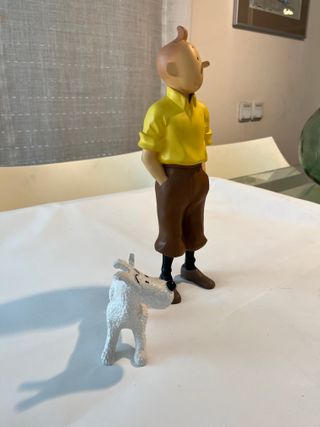FIGURA TINTÍN Y MILU EN EL CONGO