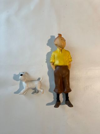 FIGURA TINTÍN Y MILU EN EL CONGO