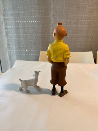 FIGURA TINTÍN Y MILU EN EL CONGO