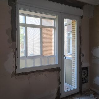 Colocación de puertas monoblock