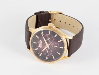 Sixties Quartz Steel Burdeos Dial Ref: SIX600RGL