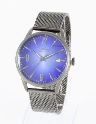 Sixties Quartz Steel Blue Dial Ref: SIX500GUME-11