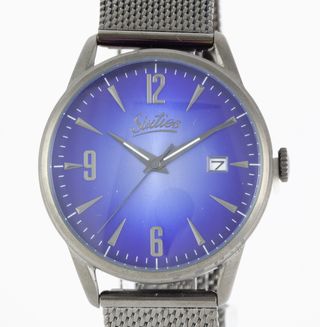 Sixties Quartz Steel Blue Dial Ref: SIX500GUME-11
