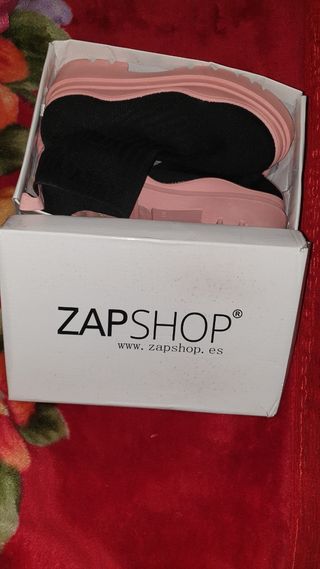 Botines plataforma tipo calcetín