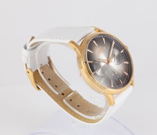 Sixties Quartz Steel Dark Brown Gradient Dial