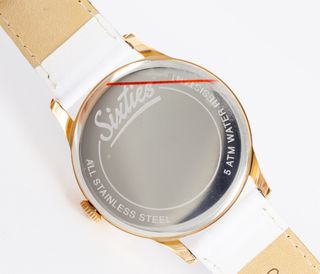 Sixties Quartz Steel Dark Brown Gradient Dial