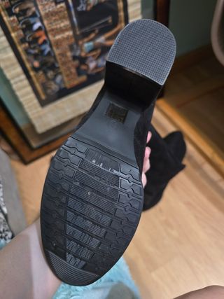 Botas muy altas negras 
