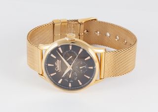 Sixties Quartz Steel Dark Brown Gradient Dial