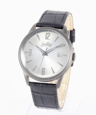 Sixties Quartz Steel Gray Dial Ref: SIX500GUL-02-1