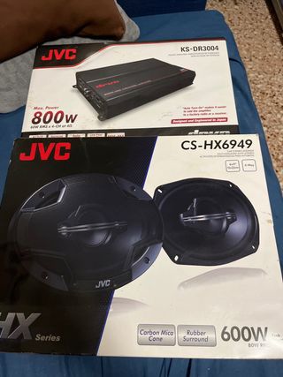 Altavoz y amplificador