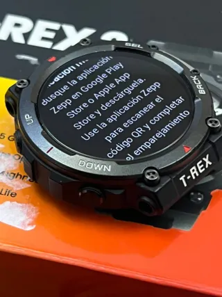 Reloj Amazfit T-Rex 2 smart watch sin correa.
