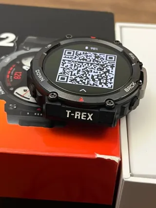 Reloj Amazfit T-Rex 2 smart watch sin correa.