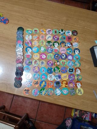 Lote tazos DIGIMON 2009