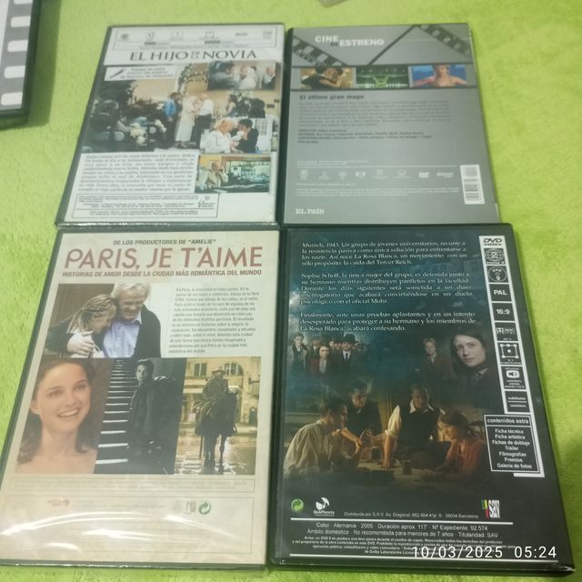 Películas DVD originales