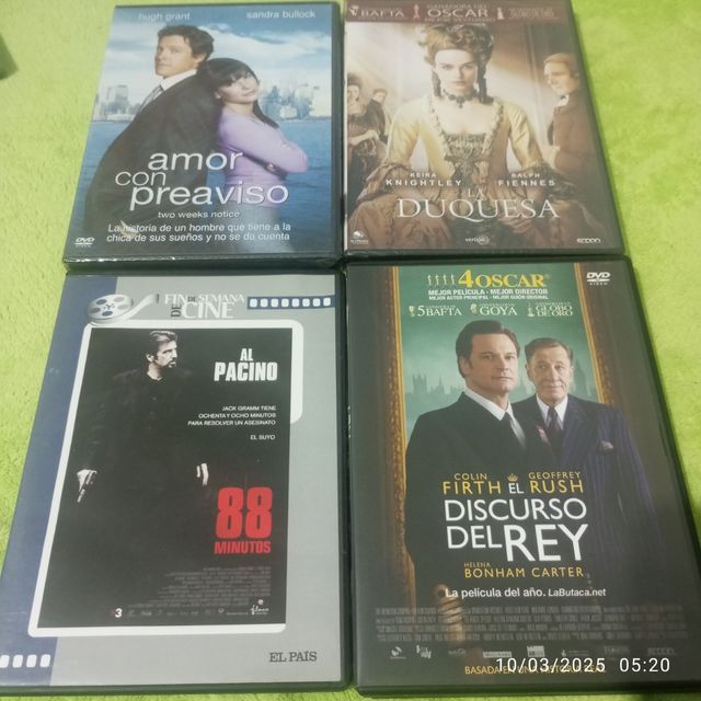 Películas DVD originales