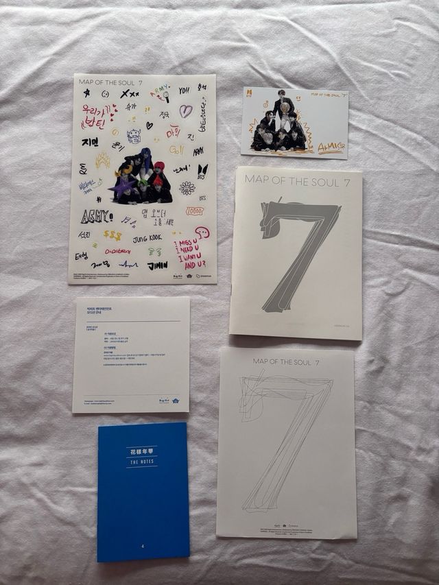 BTS álbum “Map of the soul 7” 04 version