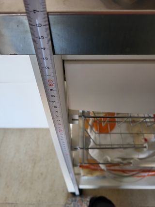 Carro verdulero blanco