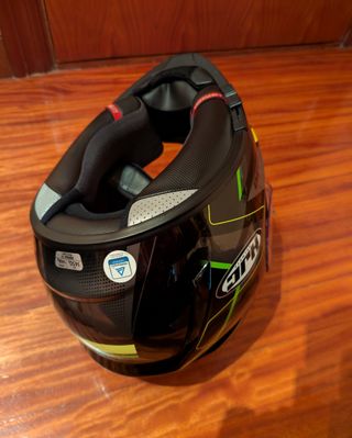 CASCO RPHA 70 -COMO NUEVO, CAJA Y FUNDA