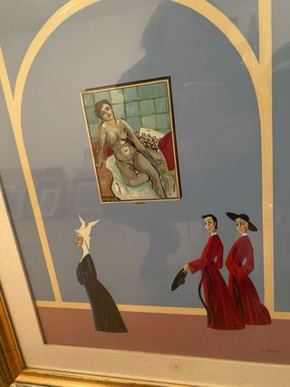 Dipinto del pittore Maurizio Massi