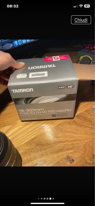 Teleobiettivo Tamron 16 300