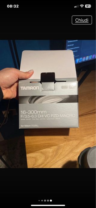 Teleobiettivo Tamron 16 300