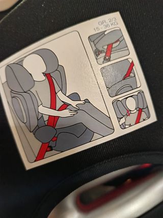 Silla coche Cibex pallas fix grupo 2-3