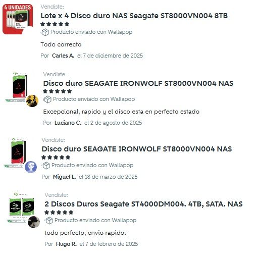 Disco Duro Seagate ST4000VN006. 4TB, SATA, 3.5.NAS
