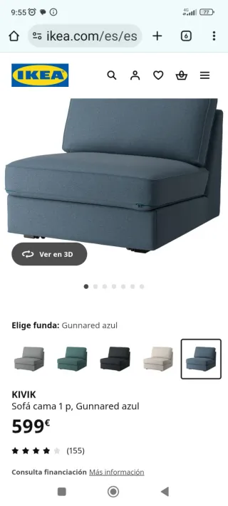 Sofa cama