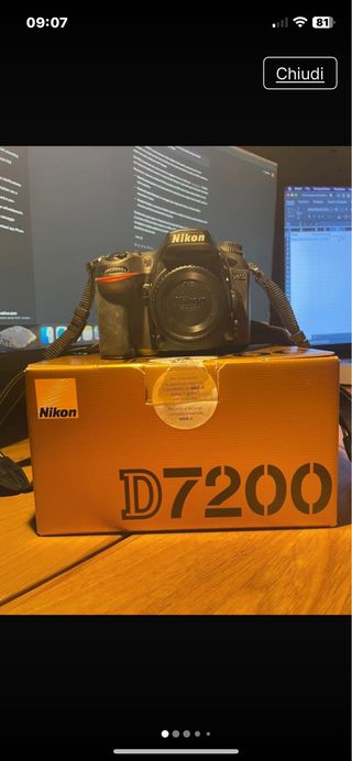 Macchina fotografica nikon D7200