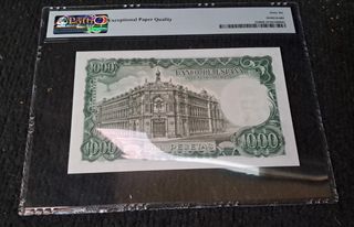 Billete 1000 Pesetas España 1971 PMG 66 EPQ 