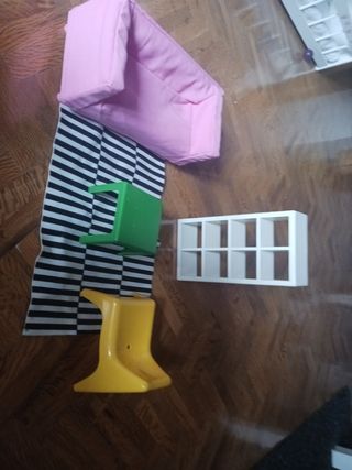 Salón ikea para muñecas