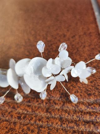 Tocado novia comunión 