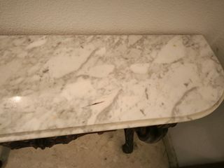 Mueble recibidor y espejo